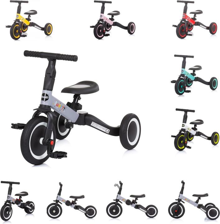 Produktbild Chipolino Dreirad Smarty 2 in 1 Pedale