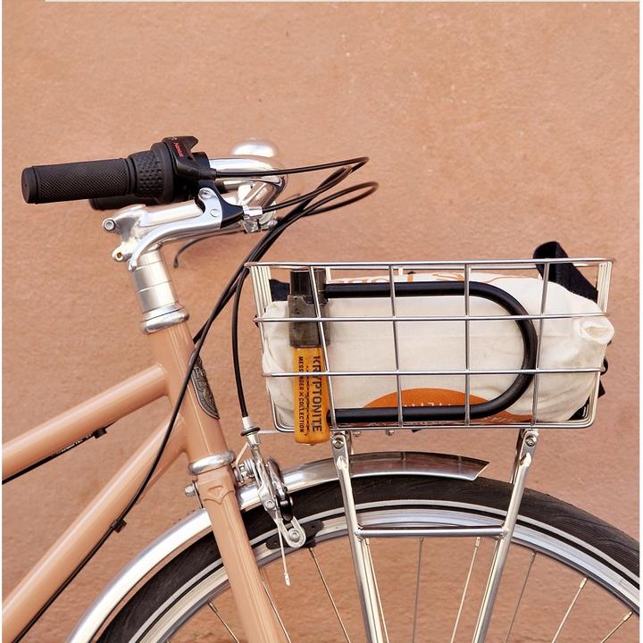 Actual product image Pelago Rasket Luggage Carrier Basket, Silver (Silver)