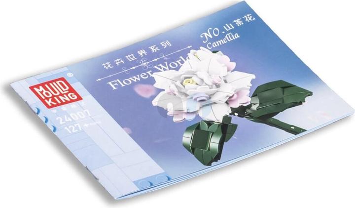 Actual product image Mould King Flower World Kamelie