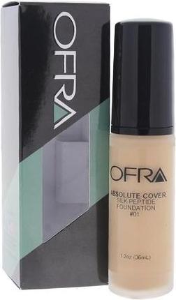 Image du produit OFRA Cosmetics Ofra Absolute Cover Silk Peptide Foundation pour femmes 1 once