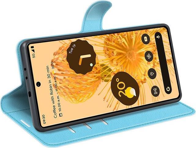Actual product image MU Classic Litchi Leather Bookcover Series (Google Pixel 7 Pro)