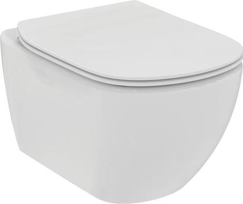 Image du produit Ideal Standard tesi - hangend toilet met toiletbril softclose, rimls+, wit