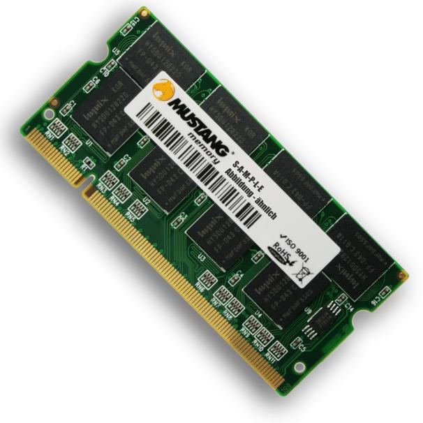 Image du produit Mustang Memory PremiumLine (1 x 4GB, 1600 MHz, RAM DDR3, SO-DIMM)
