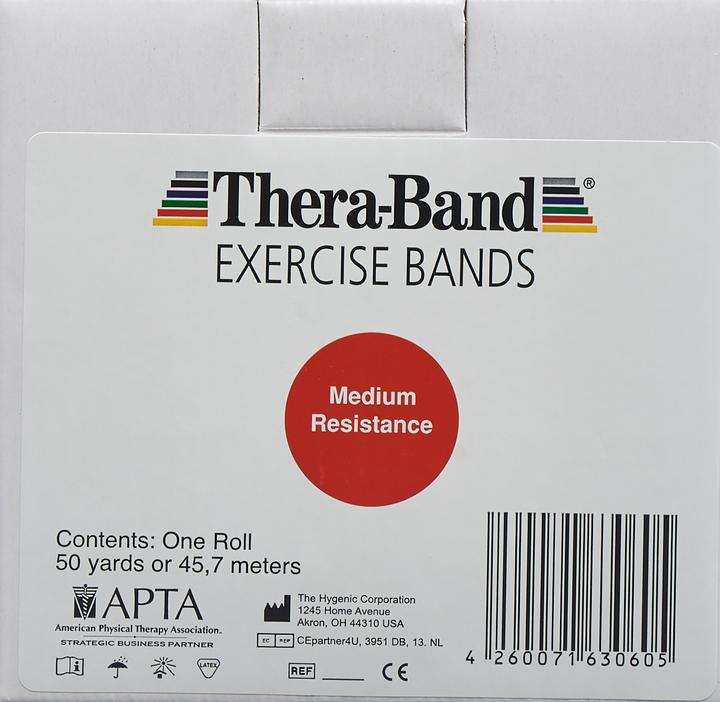 Produktbild TheraBand Übungsband (45.70 m, Mittel)