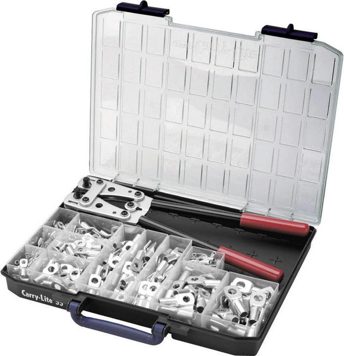 Produktbild Cimco Presszangen-Set 255teilig Rohrkabelschuh
