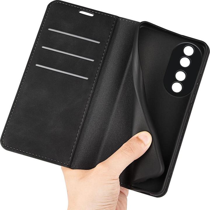 Image du produit Cover-Discount Honor 90 - Stand Flip Case étui noir (Honor 90)