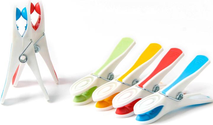 Immagine prodotto FTM Mollette per abiti 24 pezzi, Multicolore