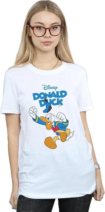 Immagine prodotto Disney Donald Duck Furious Donald Maglietta Ampia Donna (L)