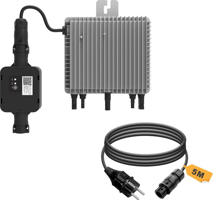 Produktbild Deye Mikrowechselrichter MI-800W + Kabelbündel