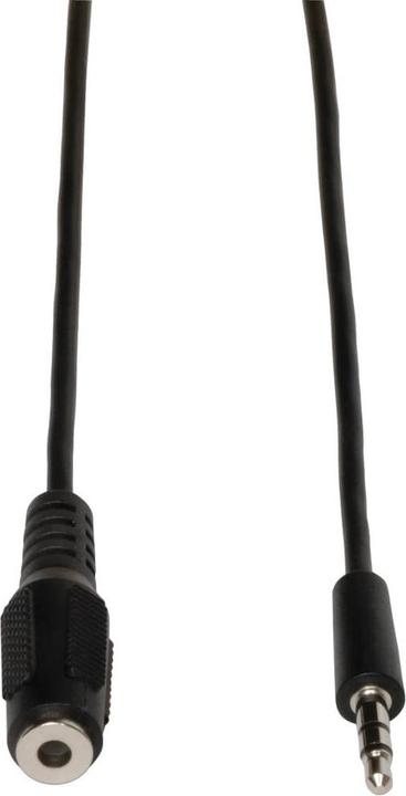 Eaton 3.5mm Mini Stereo Audio Extension Cable for Speakers and Headphones M/F 6 ft. 1.83m (1.83 m, Extension)