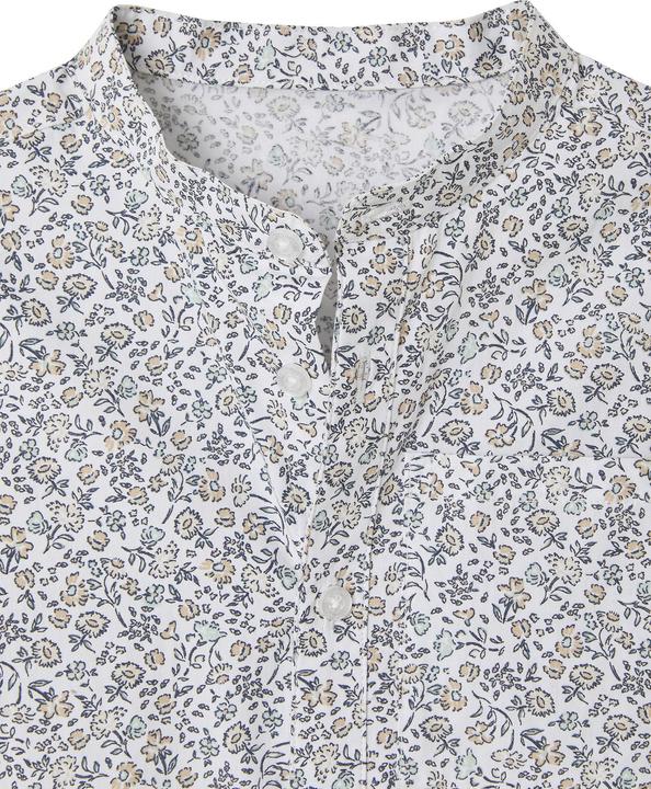 Actual product image Vertbaudet Jungen Hemd mit Stehkragen und Blumenmuster (98)