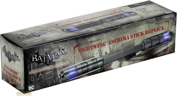Actual product image Neca DC Comics: Batman Arkham City - Nightwing's Escrima Stick Prop Replica