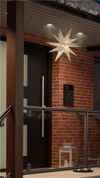 Produktbild Goobay LED-Weihnachtsstern 3D, Ø 56 cm, batteriebetrieben