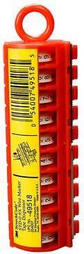 Actual product image 3M Scotchcode dispenser STD-0/9 Filled with numbers 0 to 9
