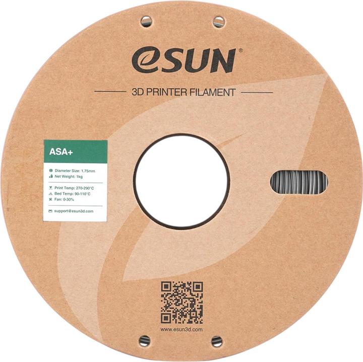 Immagine prodotto eSUN ASA+ 1,75mm SILVER 1kg (ASA, 1.75 mm, 1000 g, Argento)