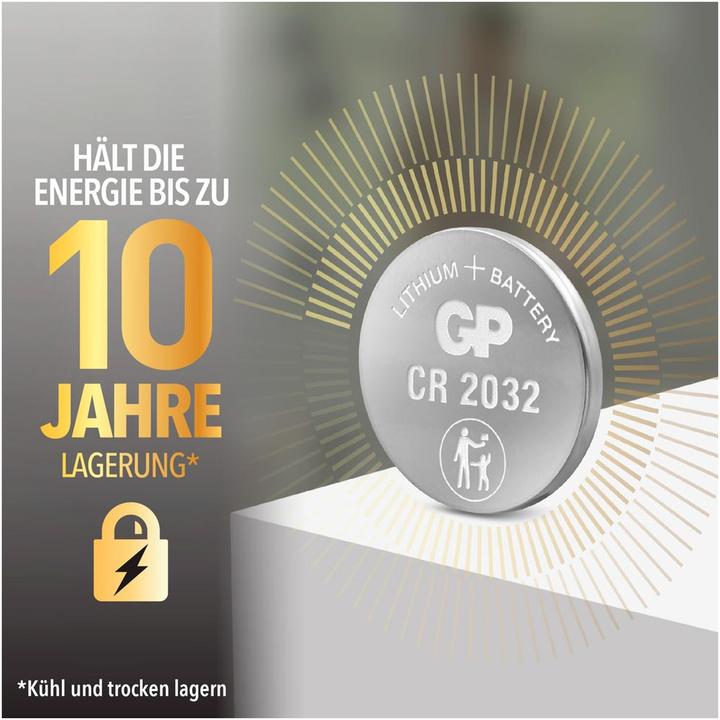 Productafbeelding GP Batteries CR2032 (20 Pcs., CR2032, 220 mAh)