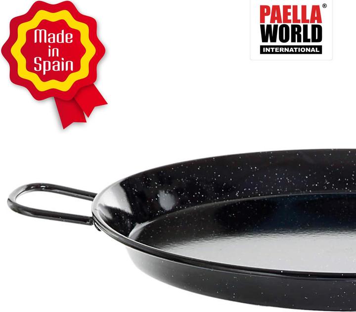 Produktbild All'Grill Paella-Pfanne emailliert Ø 50 cm (50 cm, Paella Pfanne, Emaille, Stahl)