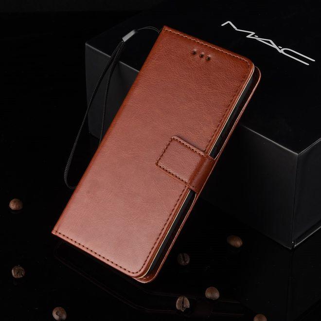 Actual product image MU Classic Crazy Horse Leather Cover (G8 ThinQ)
