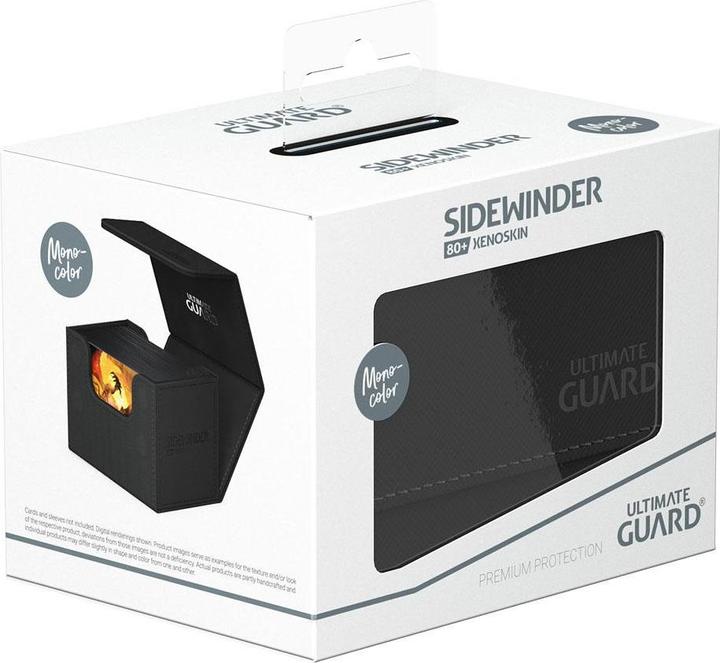 Produktbild Ultimate Guard Sidewinder 80+ XenoSkin Monocolor Noir