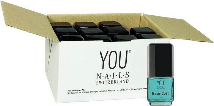 You Nails 12 in 1 (Blue, Transparent, Base Coat)