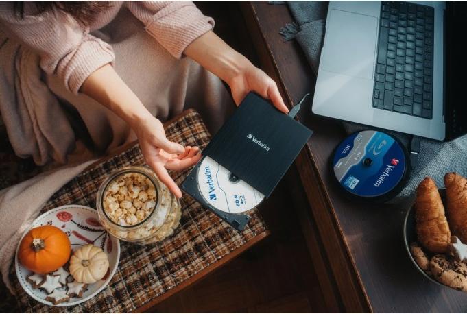 Actual product image Verbatim Slimline (Blu-ray drive, CD burner, CD drive, DVD writer, DVD drive, Blu-ray burner)