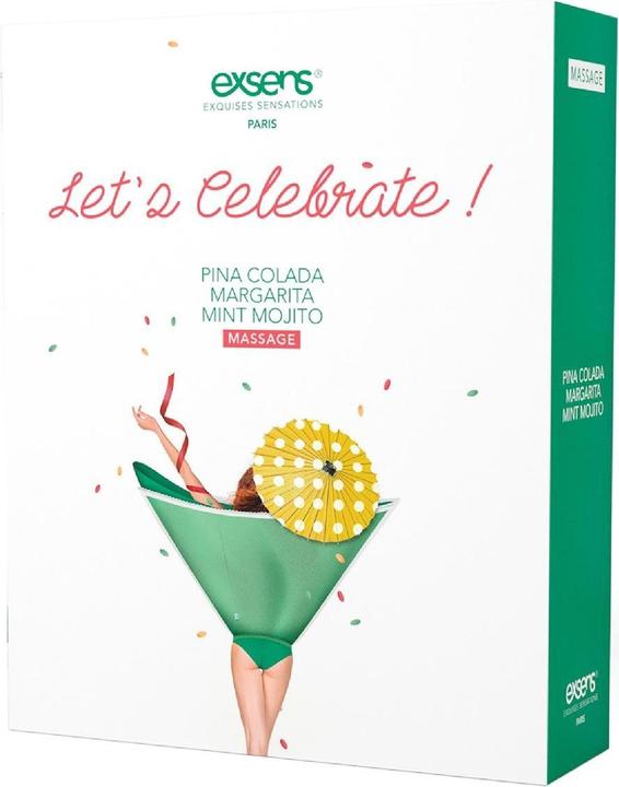 Image du produit Lovetoy FAISONS LA FÊTE! Huiles de massage gourmandes chauffantes (Mint Mojito, Margarita, Pina Colada) 3 (90 ml)