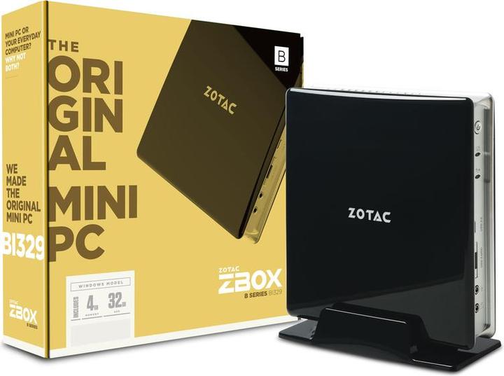 Produktbild Zotac ZBox – BI329 (Intel Celeron N4100, 4 GB, 64 GB)