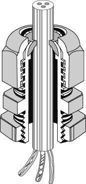 Actual product image Hensel Mounting spigot