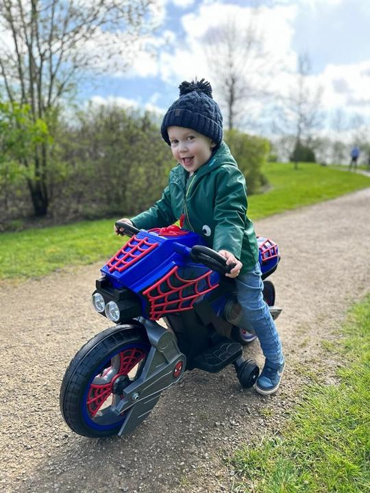 Produktbild ‎Huffy Jeździk elektryczny dla dzieci Motocykl Spider-Man Huffy 17345W