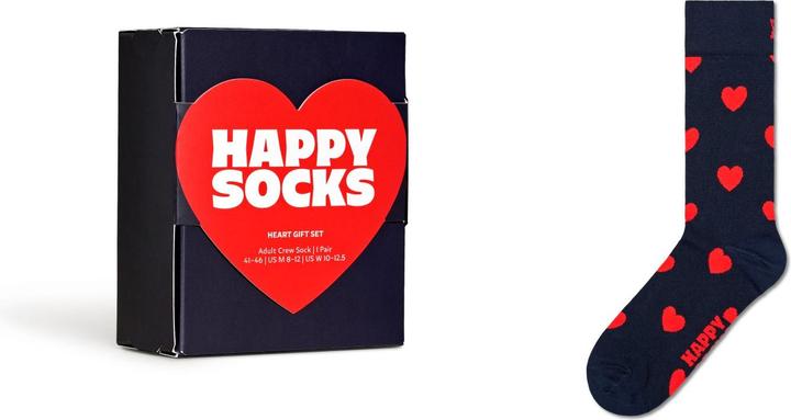 Immagine prodotto Happy Socks Set regalo di calzini a cuore da 1 confezione (Confezione singola, 41 - 46)