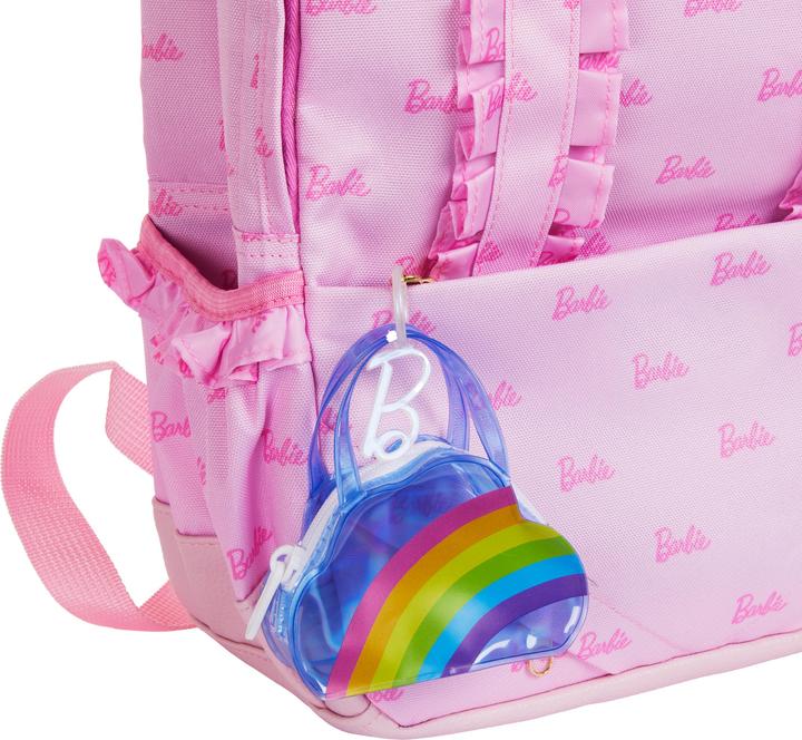Produktbild Barbie Fashion Kleidung und Deluxe-Tasche mit Zubehör im Thekendisplay