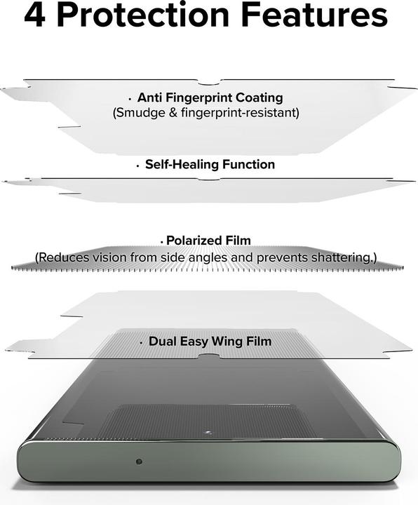 Immagine prodotto Ringke Folia Ochronna Dual Easy Galaxy S23 Ultra Privacy (1 Pezzo/i, Samsung Galaxy S23 Ultra)