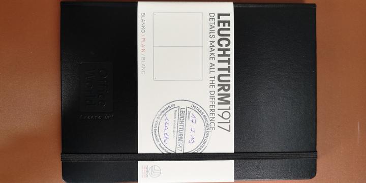 Produktbild Leuchtturm1917 Notizbuch (A5, Blanko, Harter Einband)