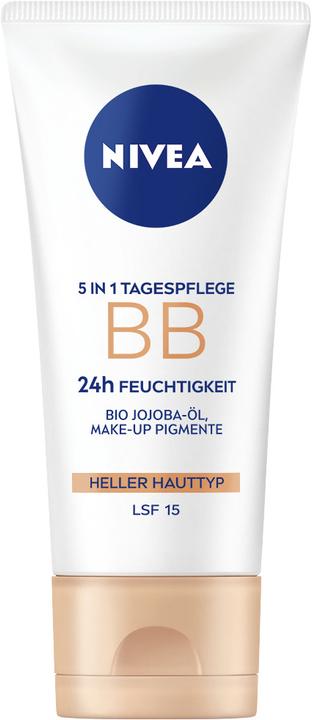 NIVEA 5in1 Tagesplfege BB Hell LSF15