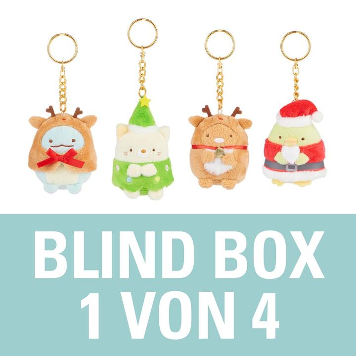 Actual product image AQI Mystery Box - Sumikkogurashi Christmas series - Keychain