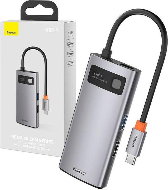 Produktbild Baseus Gleam Series 4-in-1 (USB-C, 1 Ports)