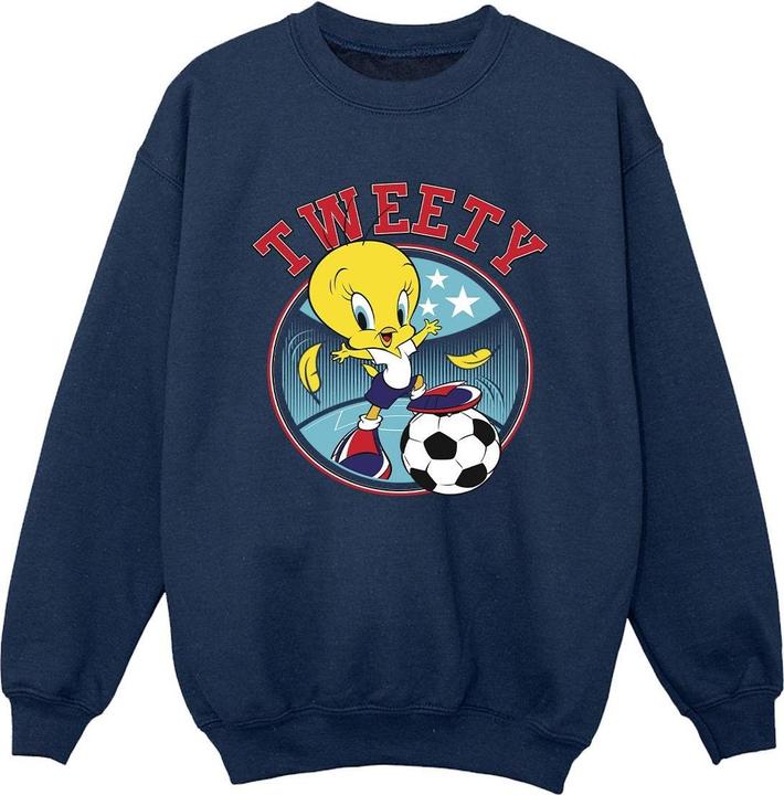 Looney Tunes Tweety Football Circle Sweatshirt Jungen