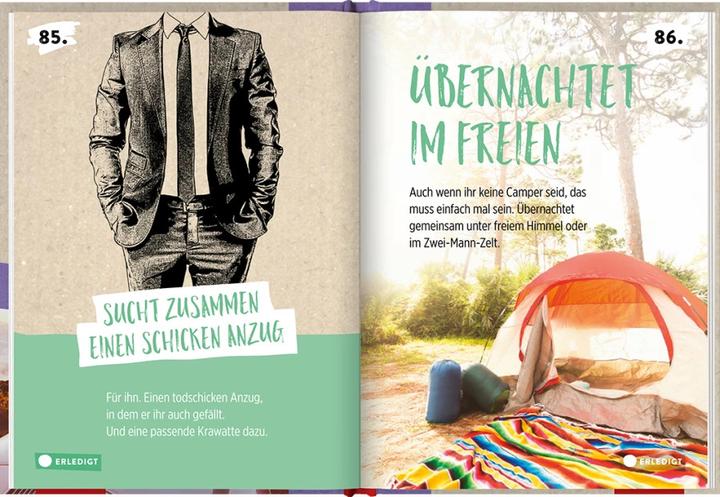 Produktbild 100 Dinge, die jedes Paar einmal tun sollte (Deutsch, Groh Verlag, 2019)