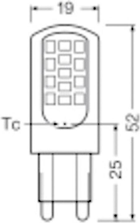 Immagine prodotto Osram Pin (G9, 4.20 W, 470 lm, 1 x, E)