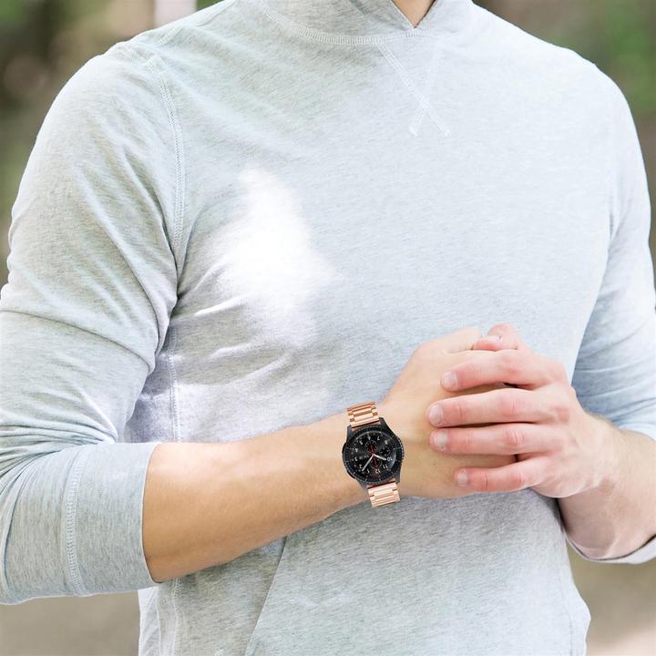 Actual product image Cadorabo Smartwatch bracelet (22 mm, Stainless steel)