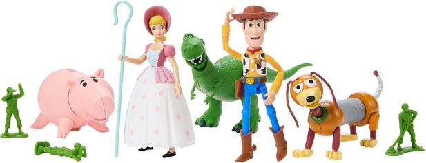 Actual product image Mattel Toy Story 30th Anniversary Story Actionfiguren Multipack