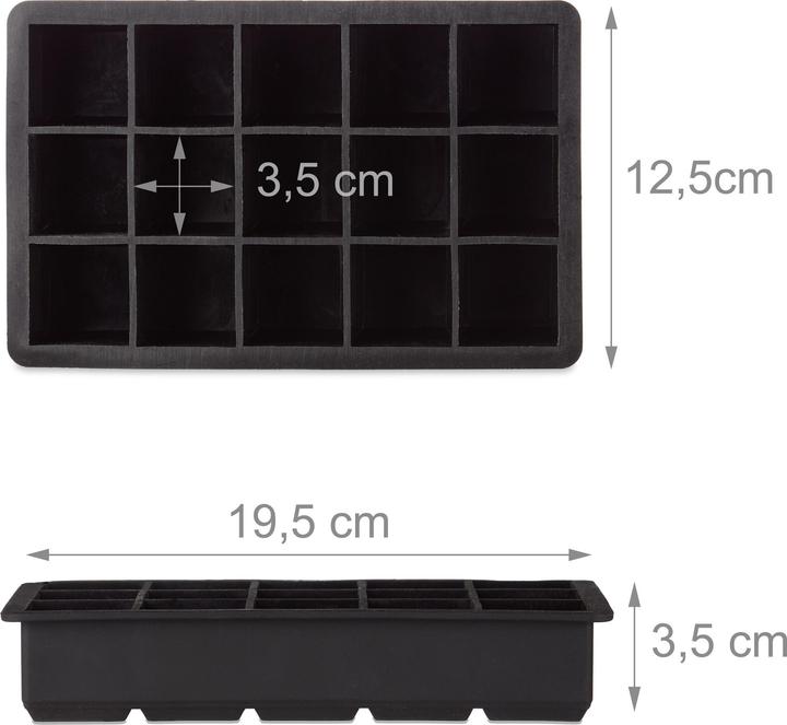 Actual product image Relaxdays Ice ball mould