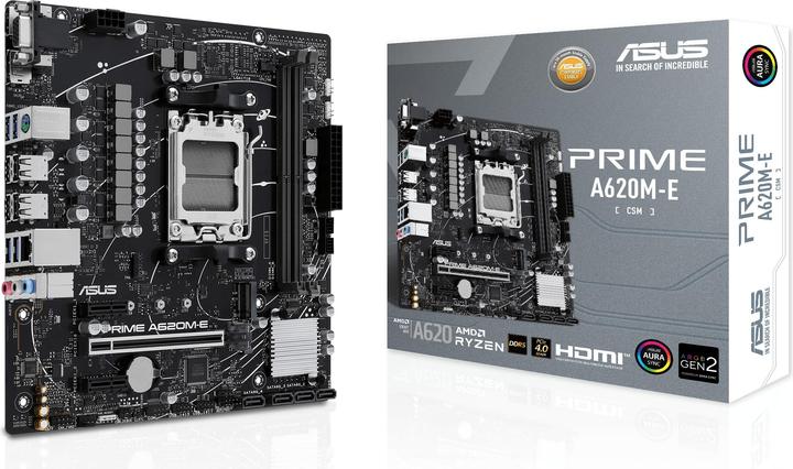 Immagine prodotto ASUS PRIME A620M-E-CSM (AM5, AMD A620, mATX)