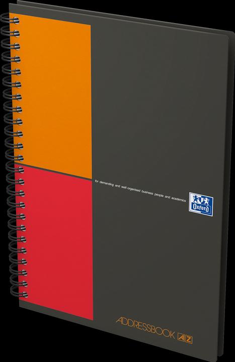 Produktbild Oxford Adressbuch International (A5, Liniert, Harter Einband)