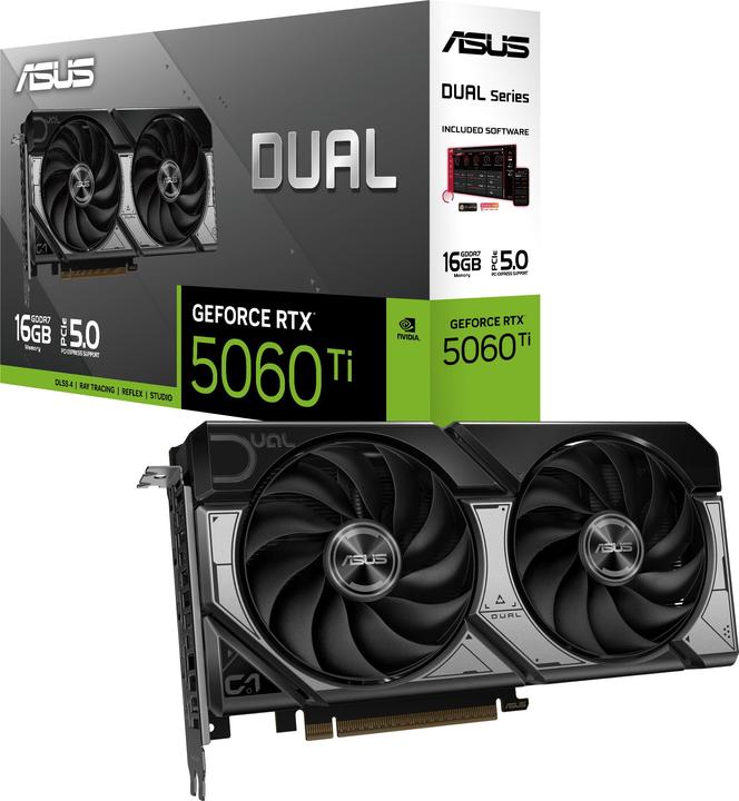 Produktbild ASUS DUAL RTX 5060 TI (16 GB)