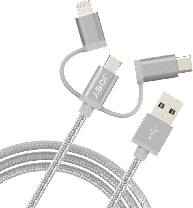 Immagine prodotto Joby Cavo ChargeSync3-in-1 1.2M GR (1.20 m, USB 2.0)