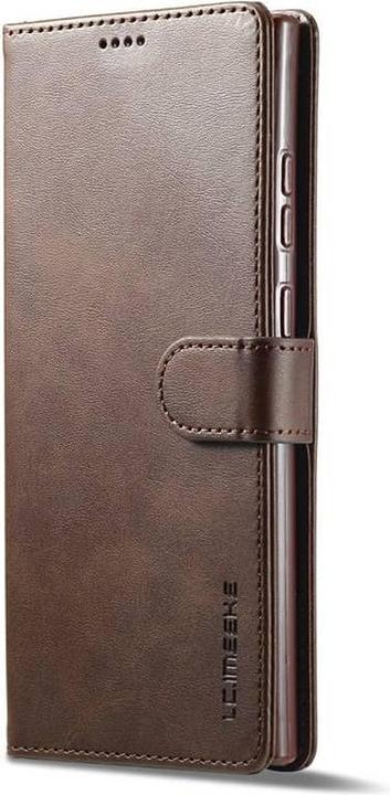 Produktbild LC.Imeeke Samsung S21 Ultra - Wallet Etui mit 3 Kartenfächern & Magnetverschluss, Braun (Samsung Galaxy S21 Ultra)