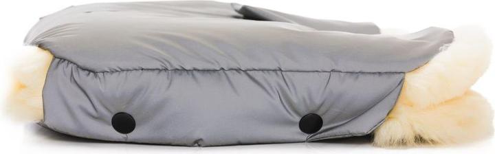 Actual product image Fillikid Fusssäcke für Kinderwagen & Buggys Lammfell-Handwärmer Nyby Reflect mit reflektierendem