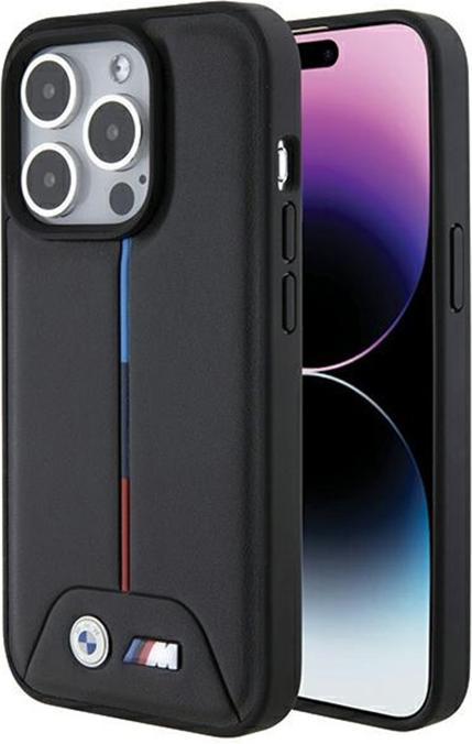 Produktbild BMW BMHCP15X22PVTK iPhone 15 Pro Max 6.7" czarny/black hardcase Quilted Tricolor (Apple iPhone 15 Pro Max)