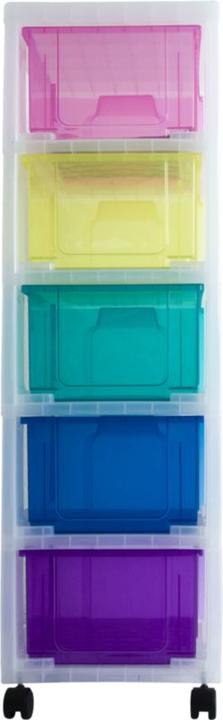 Actual product image Really Useful Box Drawer unit Rainbow (30 x 42 x 93 cm)